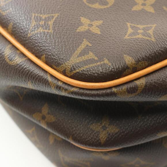 LOUIS VUITTON Brown Monogram Leather Shoulder Bag - Picture 8 of 10